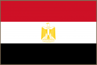 The Egyptian flag.